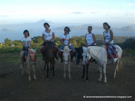 Random Travels & Reflections: Horseback Riding @ Picnic Grove, Tagaytay