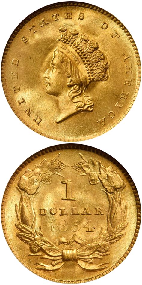 What is the Value of an 1854 Gold Dollar?