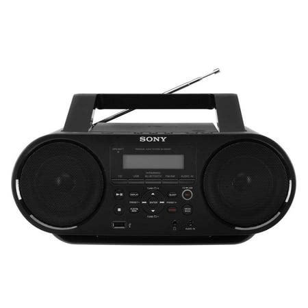 Sony ZS-RS60BT Bluetooth Portable Boombox - Black - Refurbished ...