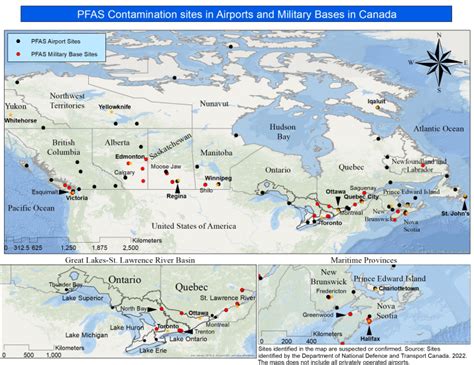 First Map of Canadian Airports and Military Bases Contaminated by PFAS ...