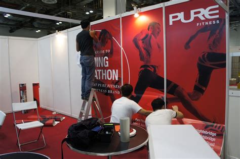 New Horizons - FlamezGraphics Portfolio: Pure Fitness Exhibition Booth ...