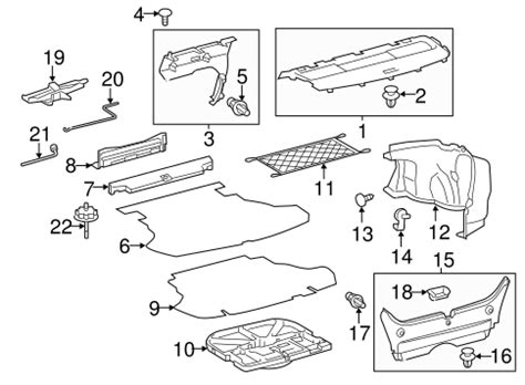 2005 Toyota Camry Interior Parts Diagram | Reviewmotors.co