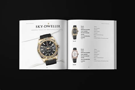 Product Catalogue - ROLEX on Behance