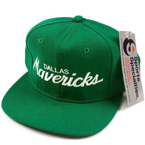 Vintage Snapback Snap Back Hat Dallas Mavs Mavericks Sports Specialties ...