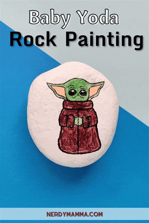 This Baby Yoda Rock Painting Craft brings all the fun in creativeness. This activity will surely ...