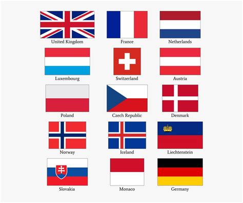 Transparent Denmark Flag Clipart - Flags With Red White And Blue , Free Transparent Clipart ...