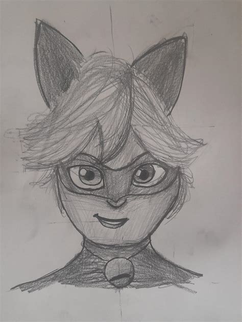 My sketch of Cat Noir | Fandom