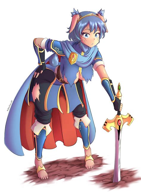 ArtStation - Marth gender bender and as taguel class