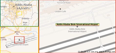 Addis Ababa Airport Terminal Map