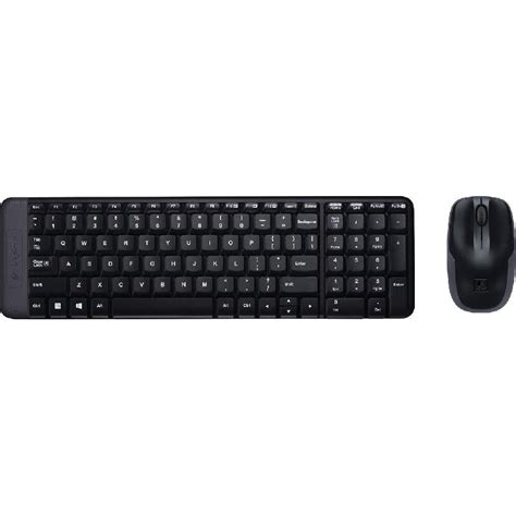 Logitech MK220 Wireless Combo (Arabic) Desktop (Keyboard and Mouse ...