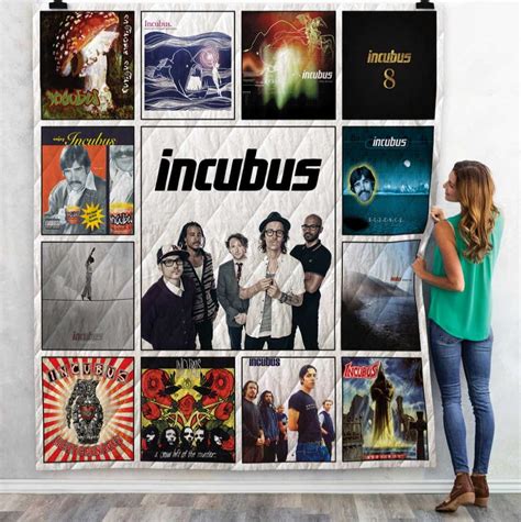 Incubus Albums Quilt Blanket