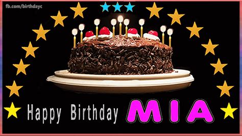 Happy Birthday MIA images, gif