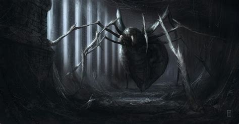 Giant spider | Dark Fantasy | Pinterest | Giant spider, Fantasy ...