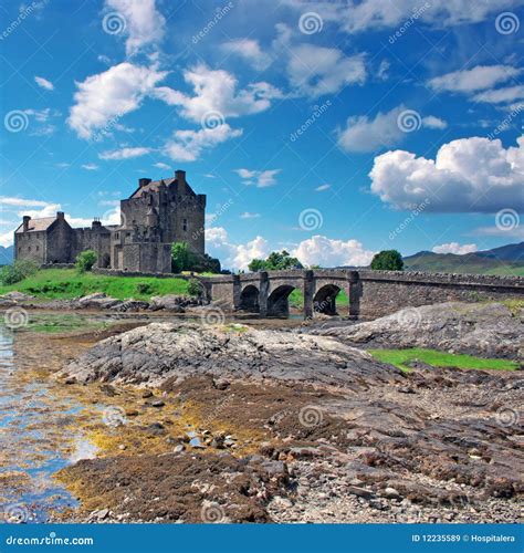 Eilean Donan Castle In Scotland Royalty Free Stock Images - Image: 12235589