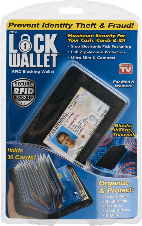 As Seen on TV Lock Wallet - Walmart.com