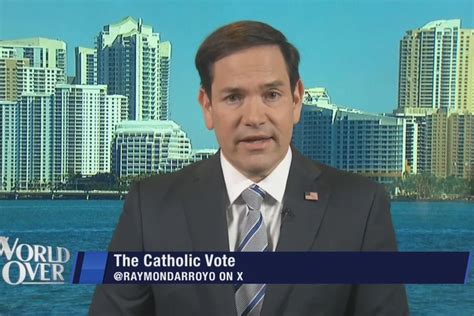 Marco Rubio on 2024 Election, the Catholic Vote and the Future ...