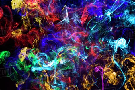 Multicolor smoke - Stock Photo - Dissolve