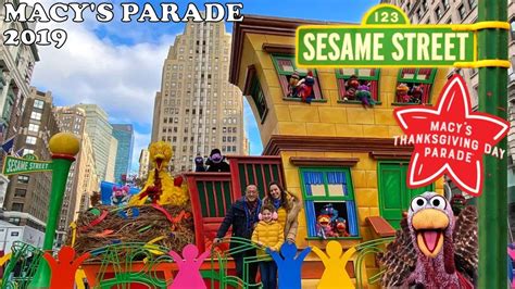 Sesame Street - 2019 Macy's Thanksgiving Day Parade - YouTube