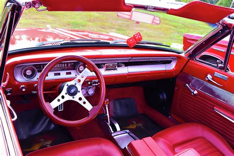 Ford Falcon Futura Convertible Interior Photograph by Mike Martin - Pixels