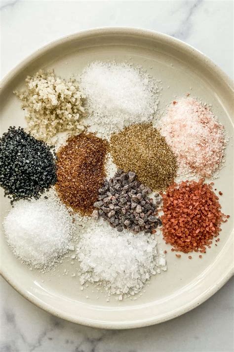 Varieties Of Salt