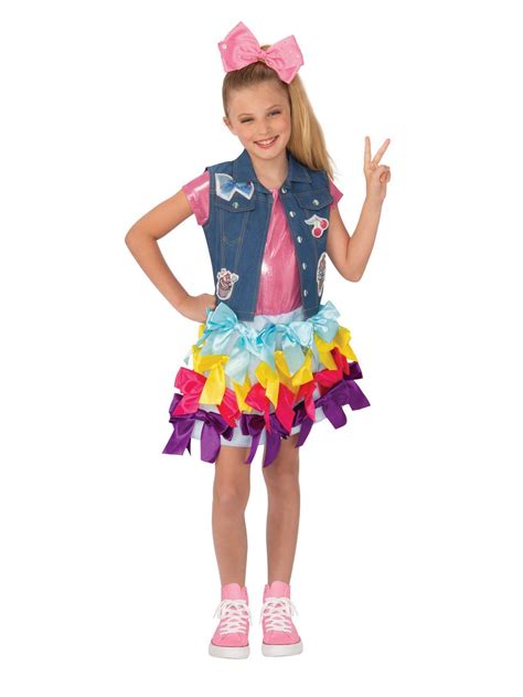 JoJo Siwa Bow Dress Costume Halloween Fancy Dress, Halloween Costumes ...