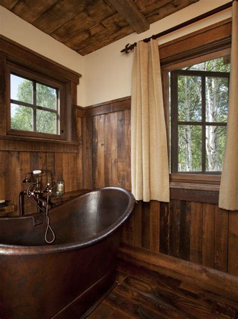 Awesome log home bathroom | Log home bathrooms, Log homes, Rustic bathrooms