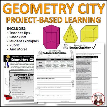 Math Geometry City Project by Wise Guys | Teachers Pay Teachers