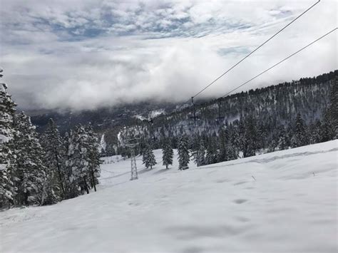 27" of New Snow at Montana Ski Resort Yesterday! | People Went "Summer Powder Skiing" - SnowBrains