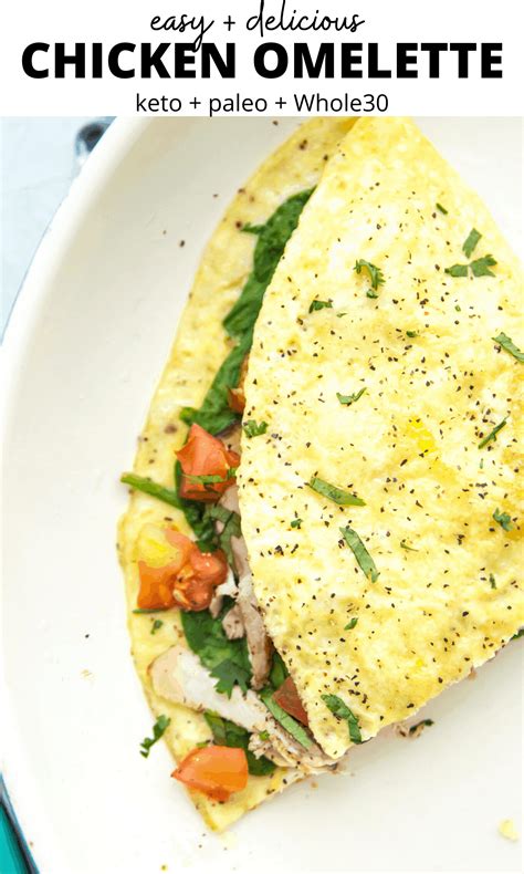 Chicken Omelette - Pure and Simple Nourishment