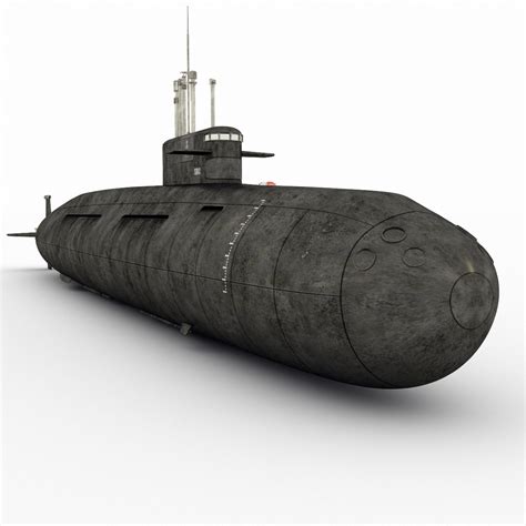 3d arihant class submarine model