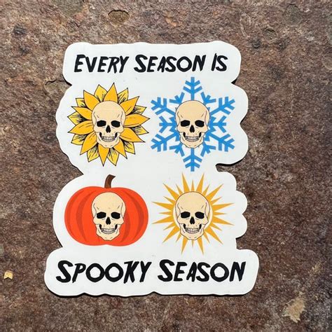 Spooky Season Sticker - Etsy