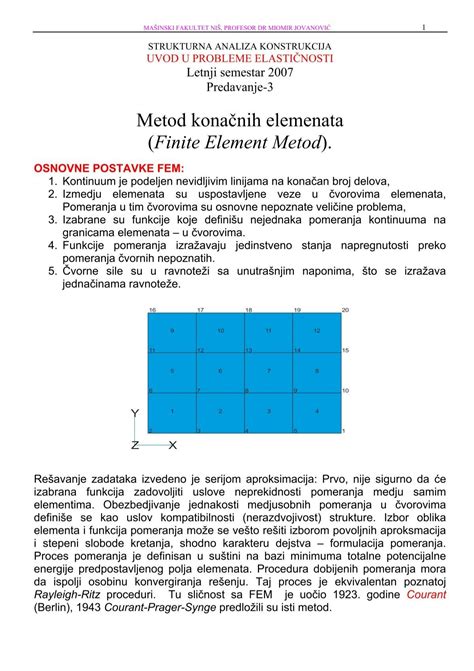 MAŠINSKI FAKULTET NIŠ,