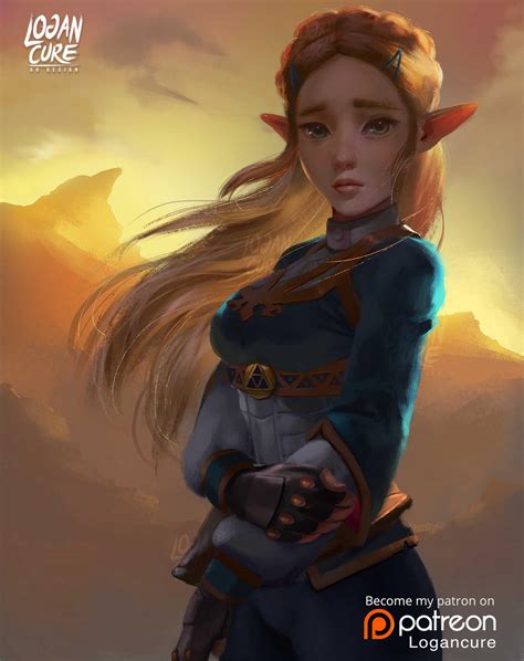 BoTW - Zelda by logancure on DeviantArt