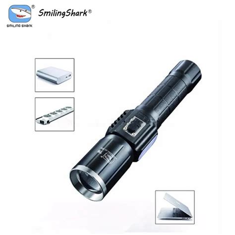 Multi function strong light long range aluminum alloy flashlight ...