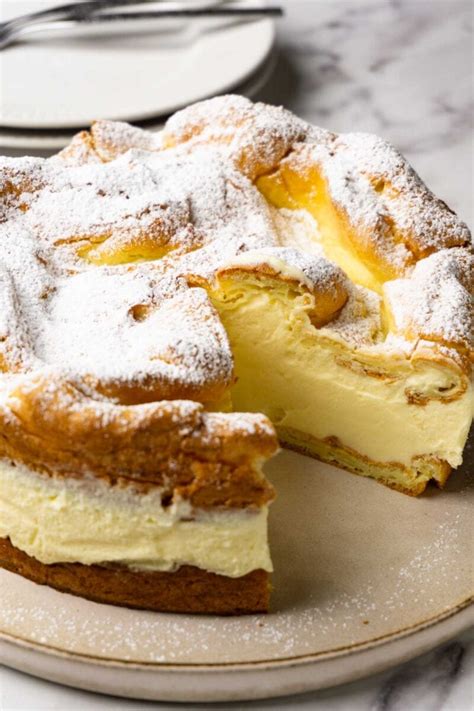 Karpatka (Cream puff cake) - Sugar Pursuit