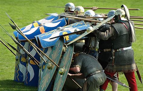 Byzantine Military: The Byzantine Testudo and Shield Wall