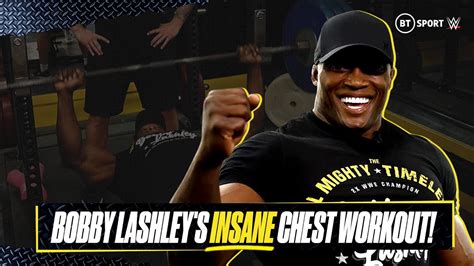 INSANE Bobby Lashley Chest Day Workout! A glimpse into his elite ...