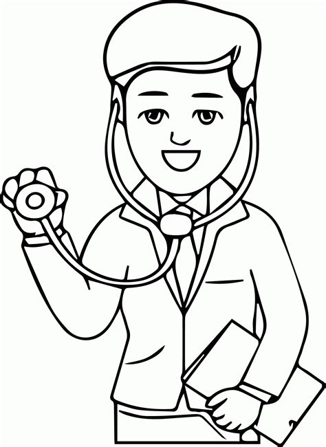 Doctor Clipart Black And White Clip Art Library | Images and Photos finder