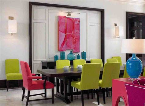 Colorful Dining Room Chairs - Decor Ideas