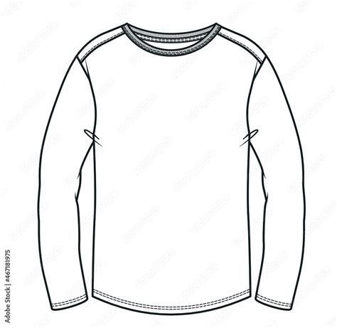 Long Sleeve T Shirt Template Images – Browse 21,196 Stock, 58% OFF