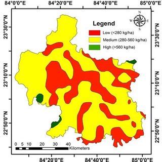 Soil Organic carbon % map | Download Scientific Diagram