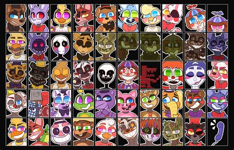 ucn roster by Sylveonka on DeviantArt