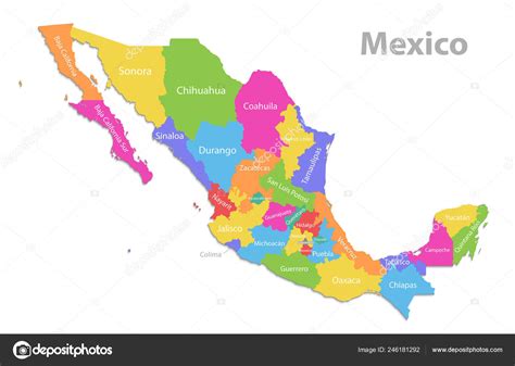 Mexico Map By State – Interactive Map