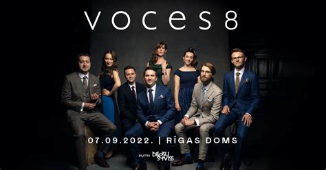 Vokālais ansamblis VOCES8 uzstāsies Rīgas A Cappella festivālā 2022