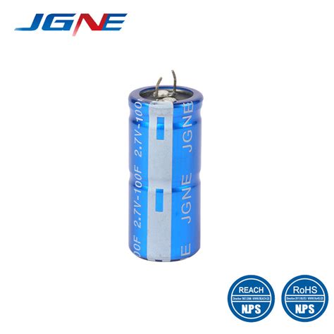 Passive Components Capacitors 2.7V 5.5V 12V 100f 200f Activated Carbon Super Capacitor - China ...