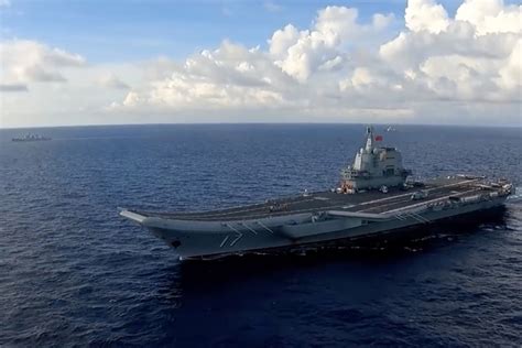 China’s second aircraft carrier, Shandong, and battle group train in ...