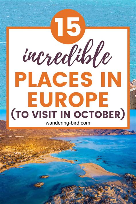 Europe in October- 21 incredible places to visit in 2024