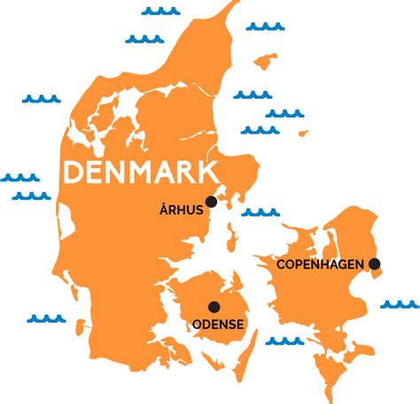 Denmark Map / Detailed Political Map of Denmark - Ezilon Maps : Maps of ...