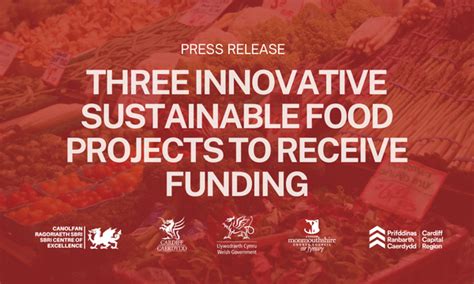 Three innovative sustainable food projects to receive funding - Cardiff ...