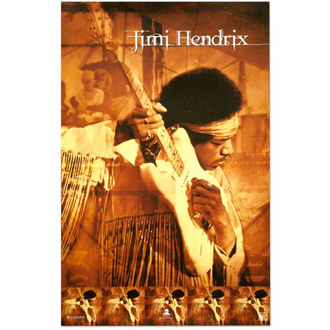 Jimi Hendrix Live At Woodstock Poster | Musictoday Superstore